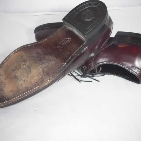 Floreseim Imperial Burgandy Almond Toe Oxford 8.5C - Picture 8 of 8